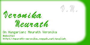 veronika meurath business card